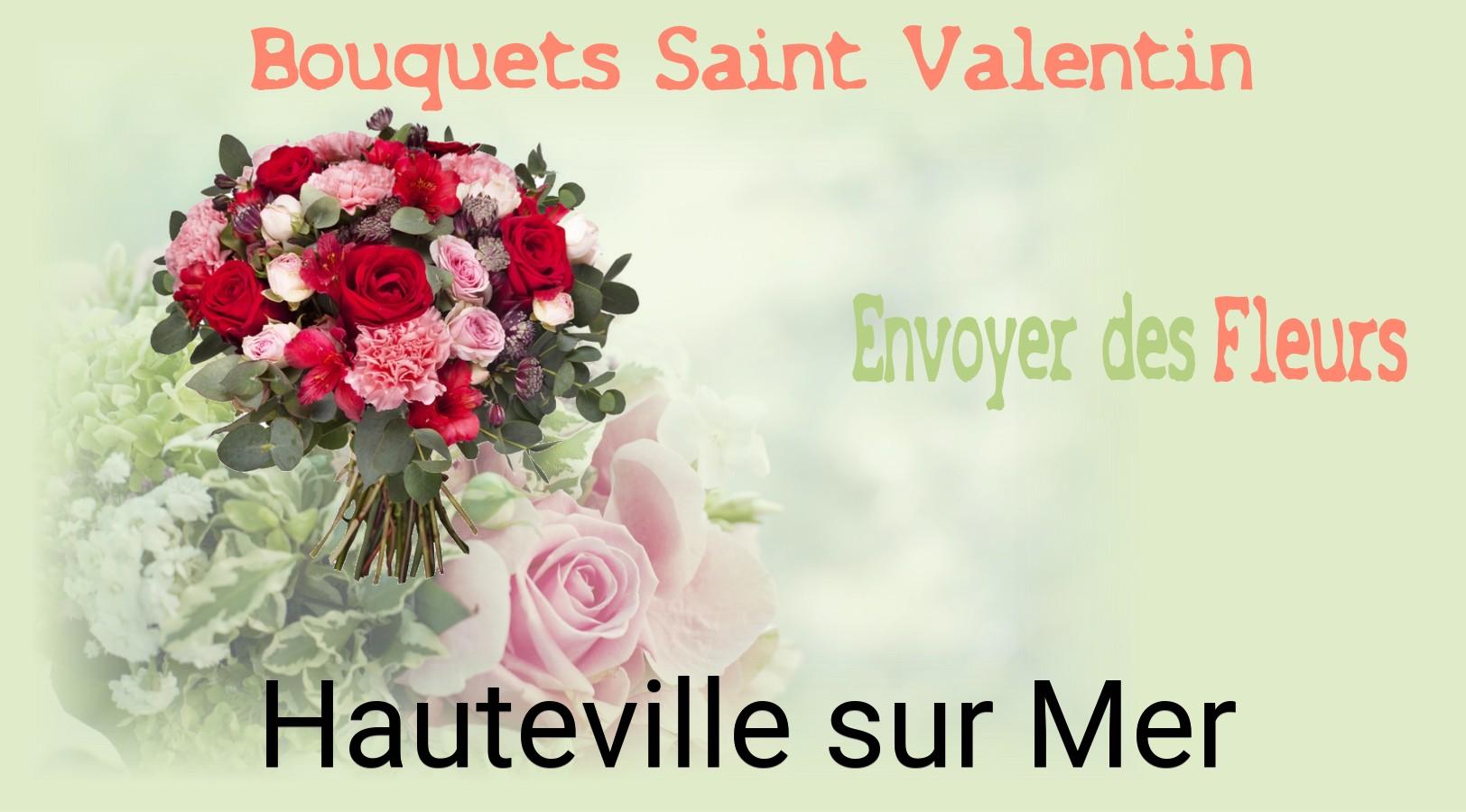Roses de Saint-Valentin livrées à Hauteville-sur-Mer